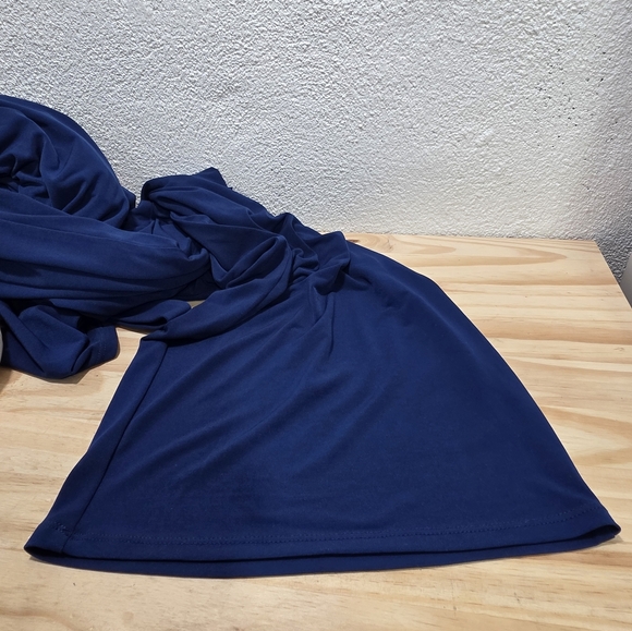 Vince Camuto Blouson Crepe Wide Leg Jumpsuit Size 8 New - Picture 11 of 11